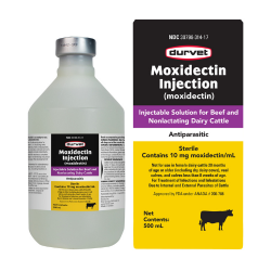 Durvet® Moxidectin Injection (500 mL) 