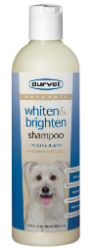Naturals Whiten & Brighten Shampoo Naturals Whiten & Brighten Shampoo, Durvet, plant based animal shampoo, botanical dog shampoo, gentle feline shampoo,  whitening shampoo,  Non-bluing dog shampoo, cat shampoo, dog shampoo, ferret shampoo, rabbit shampoo,