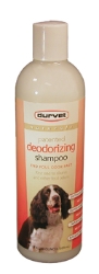Durvet® Naturals Deodorizing Shampoo Durvet® Naturals Deoderizing Shampoo, Ordenone, encapsulates and eliminates foul odors, skunk spray, Deep cleansing & conditioning, natural lather,  cleans, conditions, moisturizes, fresh, pleasant scent, Topical, oral, flea & tick, Nonstripping, protects, natural, moisturizing, oils, skin, Nontoxic - botanical, without soap or detergent, soft, silky sheen on coat,  Dogs, Cats, Ferrets, and Rabbits