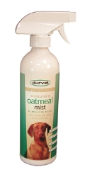Durvet® Naturals Oatmeal Mist Durvet® Naturals Oatmeal Mist, Relieves, allergy, itching, Safe, gentle, effective, quick, relief. itchy, scaly, sensitive, skin, food, grass, flea bite, environmental, allergens, Soothing, conditions, moisturizes, leaves, fresh, pleasant, scent, Protects, enhances, natural, moisturizing, oils, pet, skin, Compatible, topical, oral, flea & tick, Healthful, promotes, healthy, itch-free, leaves soft, silky sheen, Dogs, Cats, Ferrets, and Rabbits