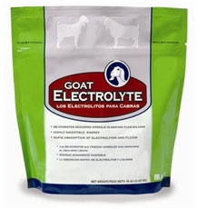 Goat Electroyte Goat Electroyte, Manna Pro, hydration for goats, replenishes electrolytes, scouring goat, dehydrated goats, restore fluid balance, Provides dextrose, goat supplement