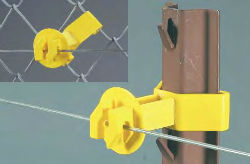 Dare® Snug Chain Link & U-Post Insulator DARE®, Snug, Chain, Link, U-Post, Insulator, electric, Fencing, fence