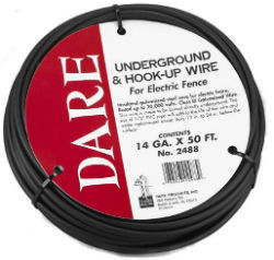 DARE® Coil Underground & Hook-Up Wire DARE®, Coil, Underground, Hook-Up, Wire, Ranch, Farm, Supplies, Home, Garden, Electric, fencing, fencer