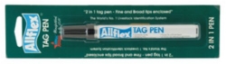 Allflex® Black 2-In-1 Marking Pen Allflex®, Black, 2-In-1, Marking, Pen, ear, tag, ID