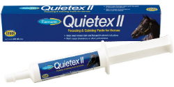 Farnam® Quietex II Focusing & Calming Paste Quietex™, II, Focusing, Calming, Paste, Farnam, Equine, Health, Care, Horse, Supplements, Made, USA, keep, calm, training, competition, trailering, performance, activities, farrier, visits