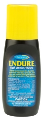 Endure® Roll-On Endure®, Roll-On, convenient, way, protect, horse’s, face, flies, Stays, on, lasts, up, to, 5, 7, days, Repels, house, face, horn, deer, stable, black, flies, gnats, applied, around, superficial, wounds, abrasions, Sweat, resistant, formula, Easy, grip, bottle, large, roller, ball, effortless, even, coverage