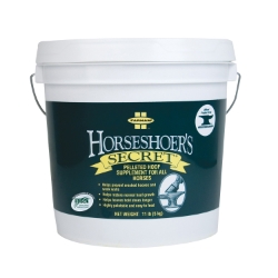 Farnam® Horseshoer's Secret Farnam®, Horseshoer's, Secret®,  Developed, provide, optimum, nutrition, strong, healthy, hooves, Contains, purest, most, digestible, ingredients, biotin, lysine, methionine, fat, fiber, calcium, phosphorus, copper, zinc, protein, prevent, cracked, hooves, strengthen, hoof, walls, support, normal, growth