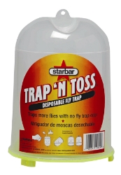 Starbar® Trap 'n Toss Trap 'n Toss,  Farnam, Central Life Sciences, Starbar, fly control, perimeter fly control, Insecticide-free disposable fly trap, fly attractant, Easy to use fly trap,  yard fly traps, fly traps, fly trap for kennels, disposable fly trap