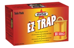 EZ Trap® Fly Trap EZ Trap® Fly Trap, Farnam, Central Life Sciences, Starbar, fly control, perimeter fly control, Insecticide-free disposable fly trap, fly attractant, Easy to use fly trap,  yard fly traps, fly traps, fly trap for kennels, disposable fly trap