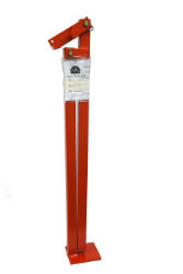 AgKnx T-Post Puller AgKnx, T-Post, Puller, Tool, Tuff, Ranch, Farm, fencing, remove, studded, “T”, type, posts, ground, one, person, operation, reuse, hook, other, post, types, 33", upright ,5", x, 5", platform, 35", handle