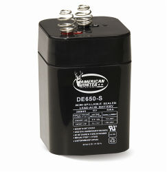 American Hunter® Spring Top Rechargeable Battery American, Hunter, Spring, Top, Rechargeable, Battery, GSM, Outdoors, Hunting, supplies, Home, Garden, game, feeder