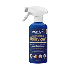 Vetericyn® Utility Gel Vetericyn®, Plus, Utility, Gel, Innovacyn, Livestock, Supplies, Chicken, Supplies, wound, spray, gel, non-stinging, non-burning, clean,  cleaner, lacerations, tail, head, sores, ear, tagging, cracked, damaged, teats, talons, sensitive, areas, umbilical, cords, navels, irritated, udder