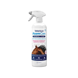Vetericyn® FoamCare™ Shampoo - Equine Vetericyn®, Foam, Care™, Shampoo, Equine,  Innovacyn, Supplies, Horse, Anti-inflammatory, Anti-allergenic, Skin, conditioning 