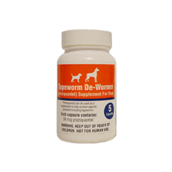 Tapeworm Dewormer for Dogs Tapeworm, De-Wormer, Dog, canine, RXJ, capstar, wormer, pup, deworm, OTC, tapeworm, tab, Dipylidium, caninum, Taenia, pisiformis, praziquantel, capshield, health, care, vet, med, topical, supplement, remove, aid, treat, heal, supply, supplies