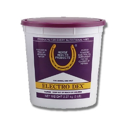 Electro Dex® Electro Dex®, Farnam, Central Life Sciences, equine electrolyte, equine supplement, horse supplement, horse electrolyte, Cherry-flavored horse supplement, electrolytes for feed, electrolytes for horse drinking water.