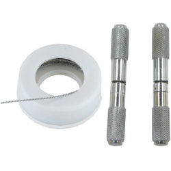 Ideal® OB / Dehorning Wire & Handles Kit Ideal®, OB, Dehorning, Wire, Handles, Kit, Neogen, dehorners, cattle, calf, calves, dehorner, livestock, equipment, saw