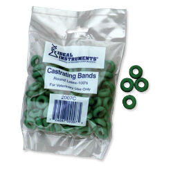 Ideal® Castrating Bands Ideal® Castrating Bands , Neogen, Veterinary Supplies, animal castration, castrating lambs, calves, goats, quick animal castration, easy castation, castration with no open wounds, castrating bands, castrating bander, castrating rings