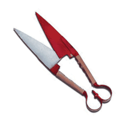 Agri-Pro© Double Bow Sheep Shears Double, Bow, Sheep, Shears, shear, Agri-Pro, Livestock, Equipment, Hoof, Care, hooves, goat, hoof, Unrigged, English-style, trimming, tagging, blocking, show, rings, ring, Straight, 6", blade