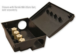 Ramik® Rodent Bait Station Ramik® Rodent Bait Station, Neogen, mouse bait station, rat bait station, rodent control, Tamper-resistant bait station, lockable bait station, Ramik® Mini Bars, rat killer, mouse killer