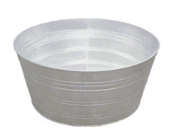 Omega "A" Round Tub "A", Round, Tub, Omega, Industrial, galvanized, round, foot, hot-dipped