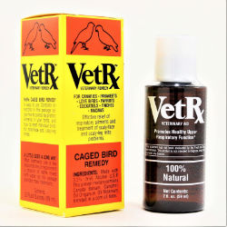 VetRx™ Caged Bird VetRx™, Caged, Bird, Goodwinol, Products, Remedy, Pet, Small, Animal, bird, Health, Care, Medication, medications respiration, issues, watery, eyes, labored, breathing, tail, bobbing, huddling, ruffling, feathers, scaly, face, scaly, leg, mites, Canaries, Finches, Parakeets, Lovebirds, Cockatiels, Parrots, Macaws