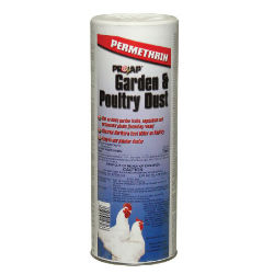 Prozap® Garden & Poultry Dust Prozap®, Garden, Poultry, Dust, Neogen, Garden, pet, insecticide, .25%, Permethrin, control, northern, fowl, chicken, mites, lice, bed, bugs, houses, brown, ticks, fleas, dogs, cats, garden-variety, insects, litter, treatment, 1, lb, per, 40, square, feet, Hand, application, 1, treat, 100, birds, 5, 1,000, rub, skin, sleep, quarters, weekly, puppies, kittens, pregnant, dogs, cats, vegetables, plants
