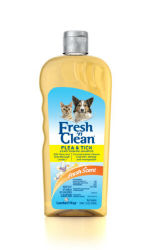 Pet Ag® Fresh ’n Clean Flea and Tick Conditioning Shampoo Fresh ’n Clean® Flea and Tick Conditioning Shampoo, Lambert Kay, Pet Ag, Pet Supplies, Dog Supplies, Grooming supplies, flea & tick shampoo, dog shampoo, cat shampoo