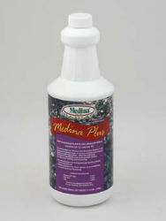 Medina® Plus Medina® Plus, fortified, essential, micronutrients, growth, hormones, seaweed, extract, natural, soil, building, ingredients, foliar, feed, plants, trees, shrubs, lawns, combination, Activator, 40, trace, elements, cytokinin, magnesium, iron, zinc, PABA, para-aminobenzoic, acid, riboflavin, thiamin, biotin, nicotinic, essential, trace, elements, Increases, blooming, leaf, growth, Promotes, fruit, set, Recommended, transplanting, compost, piles, foliar, application, trees, vegetables, seed, treatment, liquid, fertilizer, feed, plant, food