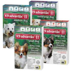 K9 Advantix® II (Topical) K9 Advantix® II, Bayer, Pet Supplies, dog supplies, topical flea treatment, flea killer