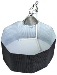 Miller Mfg® Chick Brooder Kit Little Giant®, Chick, Brooder, Kit, Miller, Manufacturing, Company, Poultry, Chicken, backyard, coops, nesting, Boxes, show, Poultry