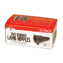 Pop Bottle Lamb Nipple 92 Little Giant®, Pop, Bottle, Lamb, Nipple, fit, snugly, standard, 20, ounce, plastic, soda, soft, pliable, natural, shape, tender, mouths, lambs, kids, piglets, foals, small, livestock,  Made, special, rubber, formula, prolong, nipple, life, improve, pliability, 0.55, inch, diameter, 2.5, long, 1.38, thumb, tab