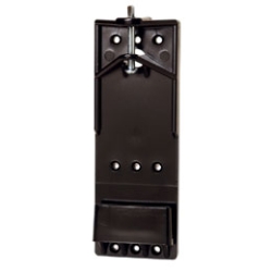Little Giant® Metal Wall Bracket Little Giant®, Metal, Wall, Bracket, hanging, pails, buckets, feeders, Heavy, gauge, steel, pin, Mounts, screws, bolts, 8, Quart, 12, 18, 20, plastic, rubber, 22, Flat, Back, Knob, Bail, Measures, 1.185, inch, long, 2.5, wide, 7.75, high
