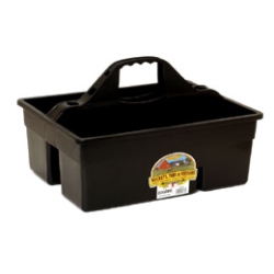 Little Giant® DuraTote Little Giant®, DuraTote, Miller MFG, Livestock, grooming, pet, equine, cleaning, organized, box, compartments, hold, bottles, sprays, brushes, clippers, Easy-grip, handle, holes, store, long-handled, picks, tools, storing, carrying, garden, tools, cleaning, painting, automotive, 18, inch, long, 13.75, wide, 10, high, several, colors