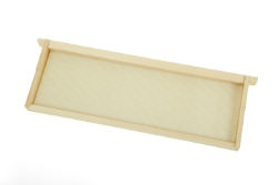 Little Giant® 5-Pack Medium Hive Frame Little Giant® 5-Pack Medium Hive Frame, Miller, MFRLITE, beekeeping, beekeeping hobbyist, backyard beekeeping, Langstroth hive design, backyard apiary, beekeeping supplies, honey production, beekeeping kit, hive frames, wax-coated hive frame, unfinished pine hive frame