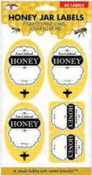 Little Giant® Honey Jar Labels Little Giant® Honey Jar Labels, Miller, HLABEL,  beekeeping, beekeeping hobbyist, backyard beekeeping, Langstroth hive design, backyard apiary, beekeeping supplies, honey production, label for honey jars, federal regulation compliant honey jar labels,