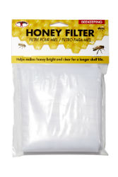Little Giant® Fabric Honey Filter Little Giant® Fabric Honey Filter, Miller, HSTRAINF, beekeeping, beekeeping hobbyist, backyard beekeeping, Langstroth hive design, backyard apiary, beekeeping supplies, honey production, honey strainer, Little Giant® Stainless Steel Honey Strainer