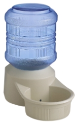 Pet Lodge® Water Tower Deluxe Pet Lodge™, Water, Tower, Deluxe, Miller, Manufacturing, dog, waterer, water, bowl, automatic, dispenser, Made, USA, pet, dish, 3, 8, 16, quart, qt