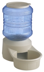 Pet Lodge® Chow Tower Deluxe Pet Lodge™, Chow, Tower, Deluxe, Miller, Manufacturing, dog, feeder, food, bowl, automatic, dispenser, Made, USA, bowl, dish, 3, 8, 16, quart, qt