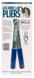 Miller® Wire Clip Pliers Wire Clip Pliers, Miller,pliers for attaching ferrule-type wire clips, wire panels, rabbit hutches, pet homes, Heavy-gauge metal clip pliears,