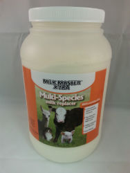 Milk Master™ X-Tra Multi-Species 4.5 milk replacer, calf milk, multi-species milk, milk substitute, 20-20-0.2 milk replacer