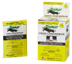 TOMCAT® Liquid Concentrate TOMCAT®, Liquid, Concentrate, montomco, home, garden, rodenticide, rat, killer, mouse, bait