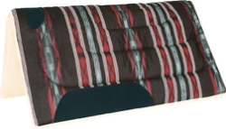 Mustang® Herculon Top Economy Horse Pad Mustang®, Herculon, Top, Economy, Horse, Pad, Mesa, pads, made, durable, top, 1", felt, center, economy, fleece, bottom, wear, leathers, Size, 30"x30", assorted, colors, cannot, specify, color