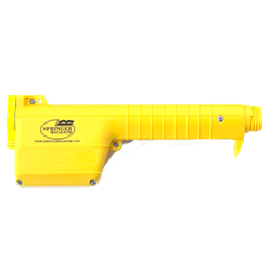 Springer Magrath® Power Pak 200PP Miller®, Springer Mcgrath®, Power, Pak, Replacement, Handle, Assembly, Stock, Prod., Grooved, finger, guide, switch, feel, gloved, hands, rubber, switch, insulator, prevents, feedback, Precious, metal, battery, contacts, corrode, heavy, coil, spring, firm, battery, contact, Four, high-energy, longer, lasting, alkaline, batteries, included. Housed, tough, structural, grade, plastic, case, reliable, service, Shafts, lengths