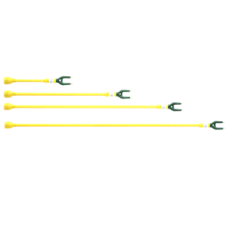 Springer Magrath® Stock Prod Shafts Miller®, Springer, Mgrath®, Stock, Prod, Shaft, Fits, Power, Pak, Handle, clog, free, no, ground, tip, rotates, any, position, Flexible, shaft, Available, 9", 22", 34", 44", lengths 