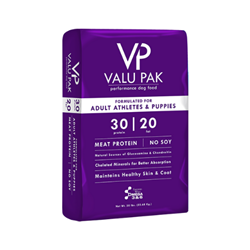 Specialty Feeds® Valu-Pak Purple 30-20 Valu-Pak, 30-20, Specialty, Feeds, Pet, Supplies, Dog, food, premium, Active, healthy, skin, coat