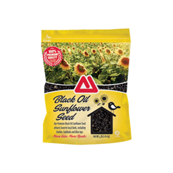 Thomas Moore Feed - Black Oil Sunflower Seed Thomas, Moore, Feed, Black, Oil, Sunflower, Seed, Bird , Wild, Cardinal, Blue, jay, Finch, TM,