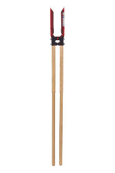 Seymour Midwest® S400 Jobsite™ Post Hole Digger Seymour®, S400, Jobsite™, Post, Hole, Digger, Ranch, Fencing, atlas, type, 15, Gauge, Sharpened, Blade, 5?, Spread, Double, Bolt, head, handle, 48", Precision, Molded, Turned, American, Ash