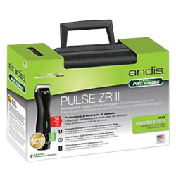 Andis® Clipper Cordless Pulse ZR II w/ Super Blocking Blade Andis®, Clipper, Pulse, ZR, II, Super, Blocking, Blade, High, volume, hair, cutting, types, removable, battery, fast, easy, replacement, no, downtime, Heavy-duty, detachable, cordless, design, delivers, 3-hour, run, time, 2-hour, charge, Lithium-ion, power, mated, powerful, rotary, motor, wet, dry, 5, speeds,  Adjustable, 1,800, 3,800, strokes, per, minute, Ceramic, runs, cooler, stays, sharper, Works, UltraEdge®, CeramicEdge®,  Rotary, Motor, 100, 240, V , 50, 60, Hz, MAX, 3800, SPM