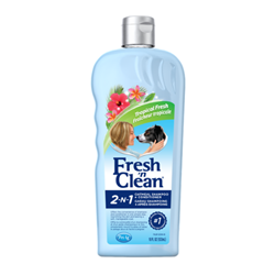 Pet Ag® Fresh ’n Clean® 2-N-1 Oatmeal Conditioning Shampoo - Tropical Scent PetAg Shampoo, Fresh n Clean Shampoo, Baby Powder Shampoo, Baking Soda Shampoo, Lambert Kay Shampoo, Aloe Wash, Pet Grooming, coat repair shampoo, dog wash, Aloe Shampoo, Everyday Fresh, Stain Shampoo, Odor Control Shampoo, 2 in 1 Conditioning Shampoo, Baby Powder Scent, Vitamin E
