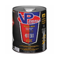 VP® MULTI-MIX 2-CYCLE 40:1/50:1 (5 Gal.) VP, VP Racing Fuels, VP MULTI-MIX 2-CYCLE 40:1/50:1, SMALL ENGINE, FUEL, Ethanol-blended, street, gas, Outdoor power equipment, moisture, deposits, degrades, lines, repairs, Mad Scientist, easier, dependable starts, stable, storage, engine, repairs, rebuilds